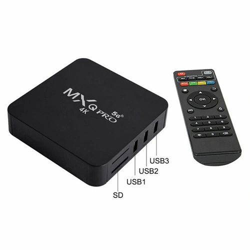 اندروید باکس MXQ Pro 8K با حافظه 128 گیگابایت و رم 8 گیگابایت - تجربه سینمای خانگی با کیفیت 4K/8K